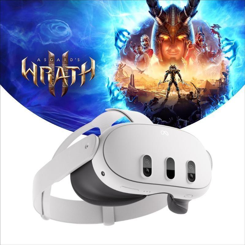 美品  Quest 3 128gb Óculos VR Meta Quest 3 - ARCADERAMA GAMES